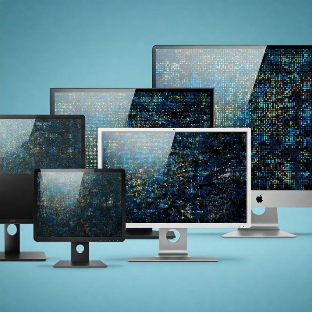 모니터 LCD?OLED?IPS?